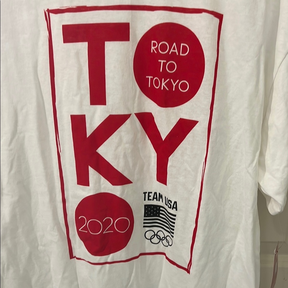 Team USA Tokyo 2020 White T-Shirt